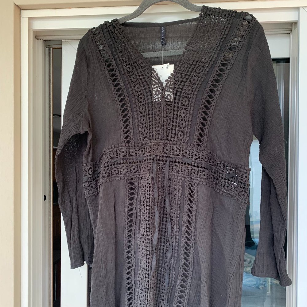 Black Beach/Swim Cover-up